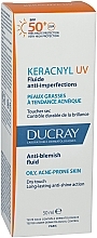 Sonnenschutzfluid für das Gesicht - Ducray Keracnyl UV Anti Blemish Fluid SPF50+ — Bild N2