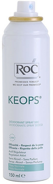 Deospray Antitranspirant mit Gurke und grüner Tee - RoC Keops 24H Deodorant Spray Normal Skin — Bild N2