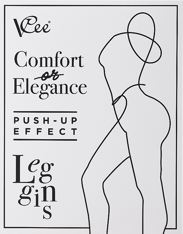 Leggings mit Push-Up-Effekt - VCee Shaping Leggins With Push-Up Effect  — Bild N4