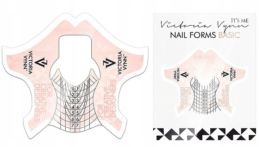 Nagelschablonen weiß - Victoria Vynn Nail Forms Basic — Bild N1