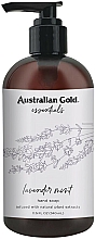 Düfte, Parfümerie und Kosmetik Flüssige Handseife mit natürlichen Pflanzenextrakten und Duft von Minze und Lavendel - Australian Gold Essentials Liquid Hand Soap Lavender Mint