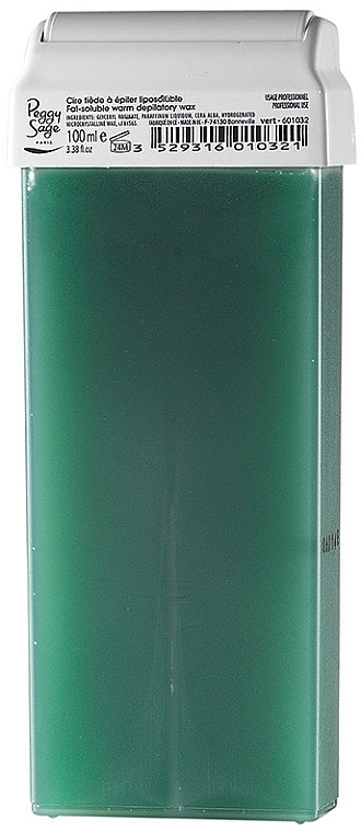 Enthaarungswachs grün - Peggy Sage Cartridge Of Fat-Soluble Warm Depilatory Wax Vert