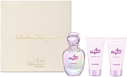 Salvatore Ferragamo Amo Ferragamo Flowerful - Duftset (Eau de Toilette 50ml + Duschgel 50ml + Körperlotion 50ml) — Bild N1