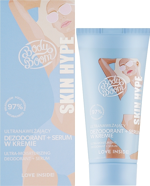 Feuchtigkeitsspendendes Deo-Serum - BodyBoom Skin Hype Ultra-Moisturizing Deodorant + Serum — Bild N2