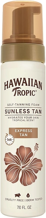 Selbstbräunungsschaum - Hawaiian Tropic Sunless Tan Express Self Tanning Foam — Bild N1