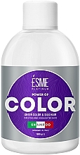 Düfte, Parfümerie und Kosmetik Shampoo für coloriertes Haar mit Vitaminkomplex - Esme Platinum Power of Color Shampoo