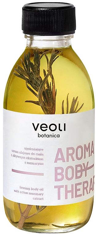 Straffendes Körperöl mit Rosmarinextrakt - Veoli Botanica Aroma Body Therapy — Bild N1