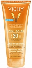 Sonnenschützendes Körpermilch-Gel für trockene oder nasse Haut SPF 30 - Vichy Ideal Soleil Ultra-Melting Milk Gel SPF 30 — Bild N1