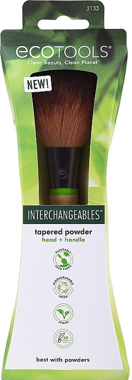 Puderpinsel mit austauschbarem Kopf - EcoTools Interchangeables Tapered Powder — Bild N1