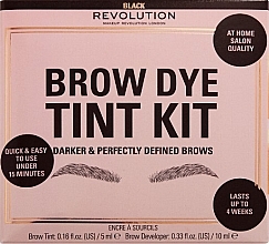 Augenbrauenset - Makeup Revolution Brow Dye Tint Kit — Bild N2
