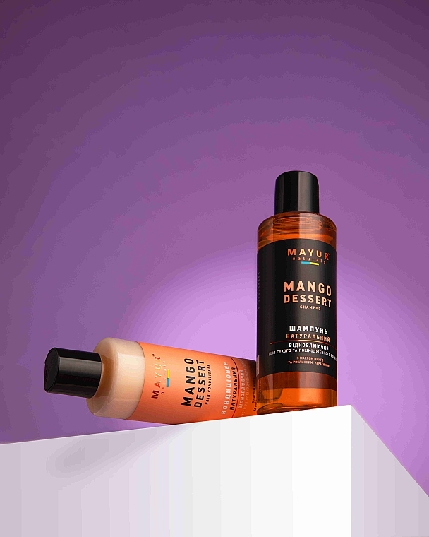 Revitalisierendes natürliches Shampoo für trockenes und geschädigtes Haar mit Mango - Mayur — Bild N6