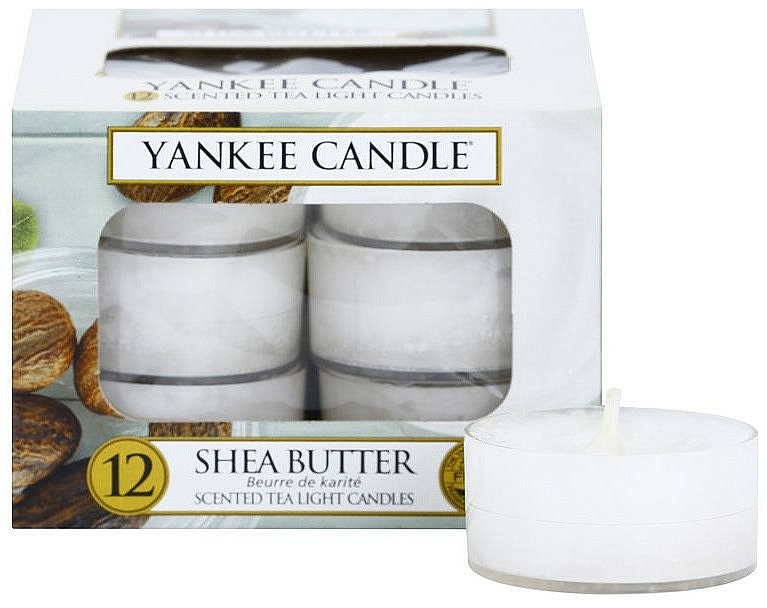 Teelichter Shea Butter - Yankee Candle Shea Butter Tea Light Candles — Bild N1