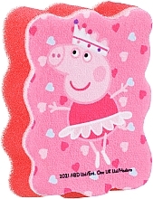 Düfte, Parfümerie und Kosmetik Badeschwamm für Kinder Peppa Pig Peppa-Ballerina rot - Suavipiel Bath Sponge