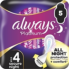 Damenbinden 5 St. Größe 4 - Always Platinum Secure Night — Bild N1