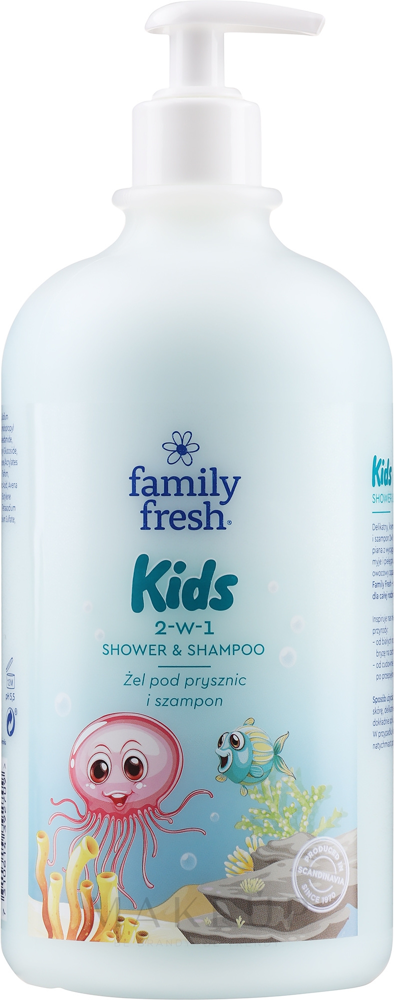 Shampoo und Duschgel für Babys 2in1 - Soraya Family Fresh Shower Gel And Baby Shampoo — Bild 1000 ml