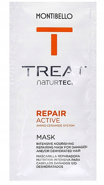 Reparierende Maske für geschädigtes Haar - Montibello Treat NaturTech Repair Active Mask — Bild N1