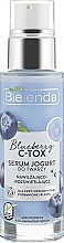 Feuchtigkeitsspendender Conditioner mit Joghurt und Blaubeere - Bielenda Blueberry C-Tox Face Yogurt Serum — Foto N3