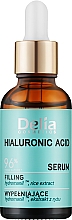 Serum mit Hyaluronsäure für Gesicht, Hals und Dekolleté - Delia Hyaluronic Acid Serum — Bild N1