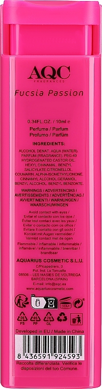 AQC Bliss Fucsia Passion - Eau de Toilette — Bild N1