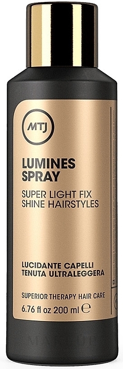 Haarglanzspray - MTJ Cosmetics Superior Therapy Lumines Spray — Bild 200 ml