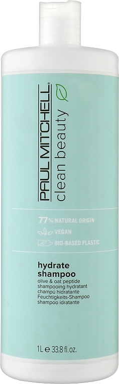 Feuchtigkeitsshampoo mit Olive und Haferpeptid - Paul Mitchell Clean Beauty Hydrate Shampoo — Bild N2