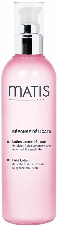 Feuchtigkeitsspendende und beruhigende Gesichtsreinigungslotion - Matis Reponse Delicate Face lotion