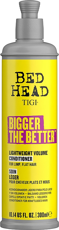 Conditioner für kraftloses Haar - Tigi Bed Head Bigger The Better Lightweight Volume Conditioner — Bild N1