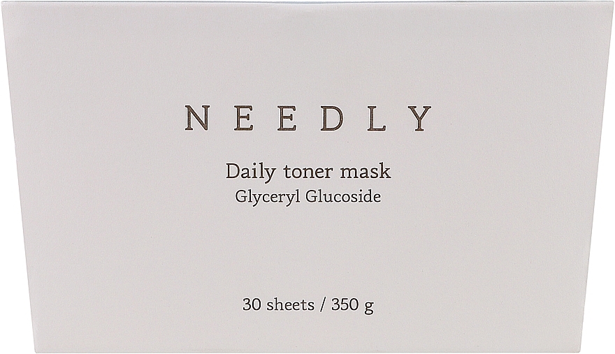 Set feuchtigkeitsspendende Gesichtsmaske für jeden Tag -  Needly Daily Toner Mask  — Bild N2