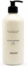 Düfte, Parfümerie und Kosmetik Cereria Molla Black Orchid and Lily Body Lotion - Lotion für Körper und Hände