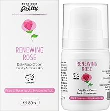Tägliche Gesichtscreme mit Rose - Zoya Goes Renewing Rose Daily Face Cream — Bild N2