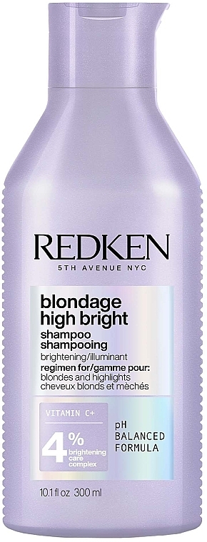 Aufhellendes Haarshampoo - Redken Blondage High Bright Shampoo — Bild N1