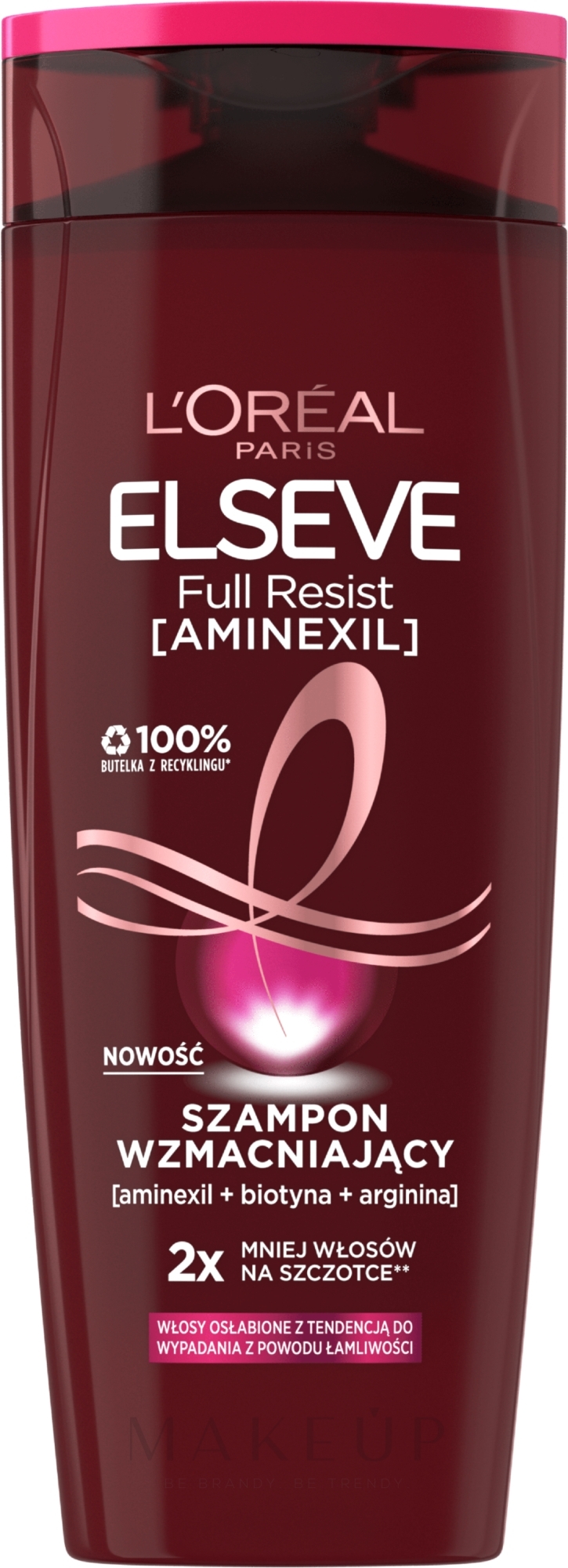 Stärkendes Shampoo für schwaches und zu Haarausfall neigendes Haar - L'Oreal Paris Elseve Full Resist Arginine Shampoo — Bild 250 ml