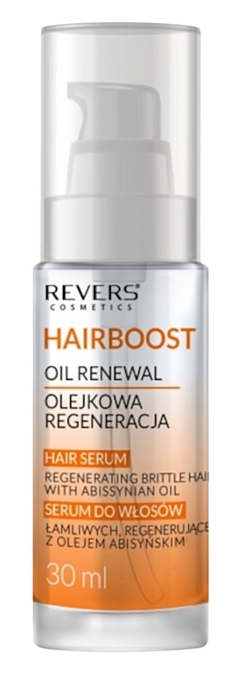 Revitalisierendes Haarserum - Revers Hairboost Hair Serum Regenerating Brittle Hair With Abyssinian Oil — Bild N1