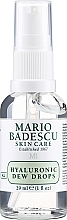 Düfte, Parfümerie und Kosmetik Aufhellendes Gesichtsserum mit Gel-Textur - Mario Badescu Hyaluronic Dew Drops