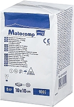 Mullkompressen 17 Faden unsteril 10x10 cm 100 St. - Matopat Matocomp  — Bild N1