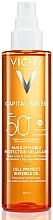 Wasserfestes Sonnenschutzöl für Gesicht, Körper und Haare SPF 50+  - Vichy Capital Soleil Invisible Oil SPF 50+ — Bild N1