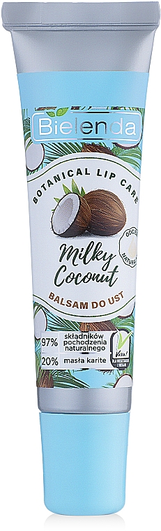 Lippenbalsam Milky Coconut - Bielenda Milky Coconut Lip Balm