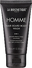 Erfrischendes Duschgel für Körper, Haar und Bart - La Biosthetique Homme Hair Beard Body Wash — Bild N1