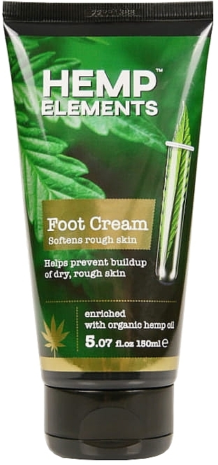 Vitalisierende Fußcreme mit Hanföl - Frulatte Hemp Elements Foot Cream — Bild N1