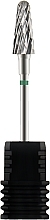 Düfte, Parfümerie und Kosmetik Nagelfräser Kegel grün Durchmesser 6 mm Arbeitsteil 14 mm - Staleks Pro