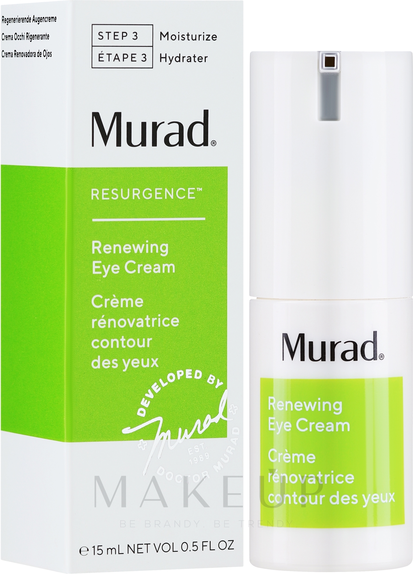 Erneuerende Augenkonturcreme - Murad Resurgence Renewing Eye Cream — Bild 15 ml