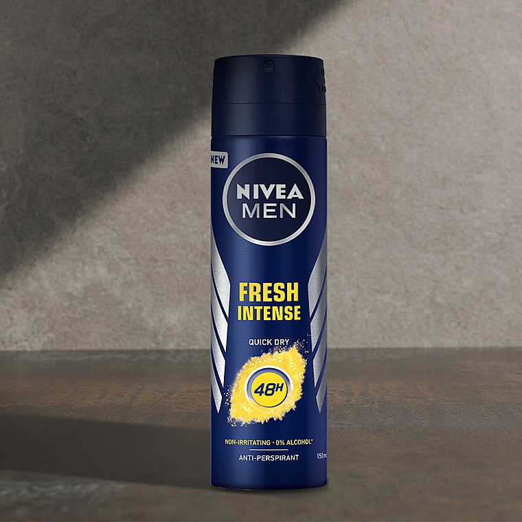 Deospray Antitranspirant - Nivea Men Fresh Intense Anti-Perspirant Spray 48H — Bild N3