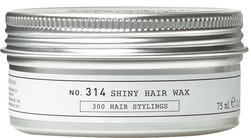 Glänzendes Wachs für Haare mit mittlerem Halt - Depot Hair Styling 314 Shiny Hair Wax — Bild N1