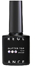 Nagelüberlack mit Glitzer - Reglance Glitter Top — Bild N1