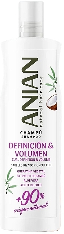 Haarshampoo - Anian Natural Definition & Volume Shampoo — Bild N1