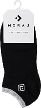 Damensocken aus Baumwolle schwarz - Moraj Basic — Bild N1