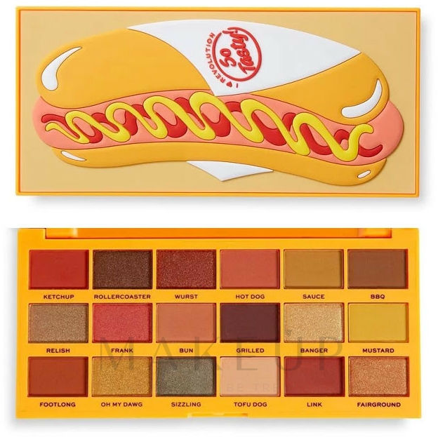 Lidschattenpalette - I Heart Revolution Tasty Palette — Bild Hot Dog