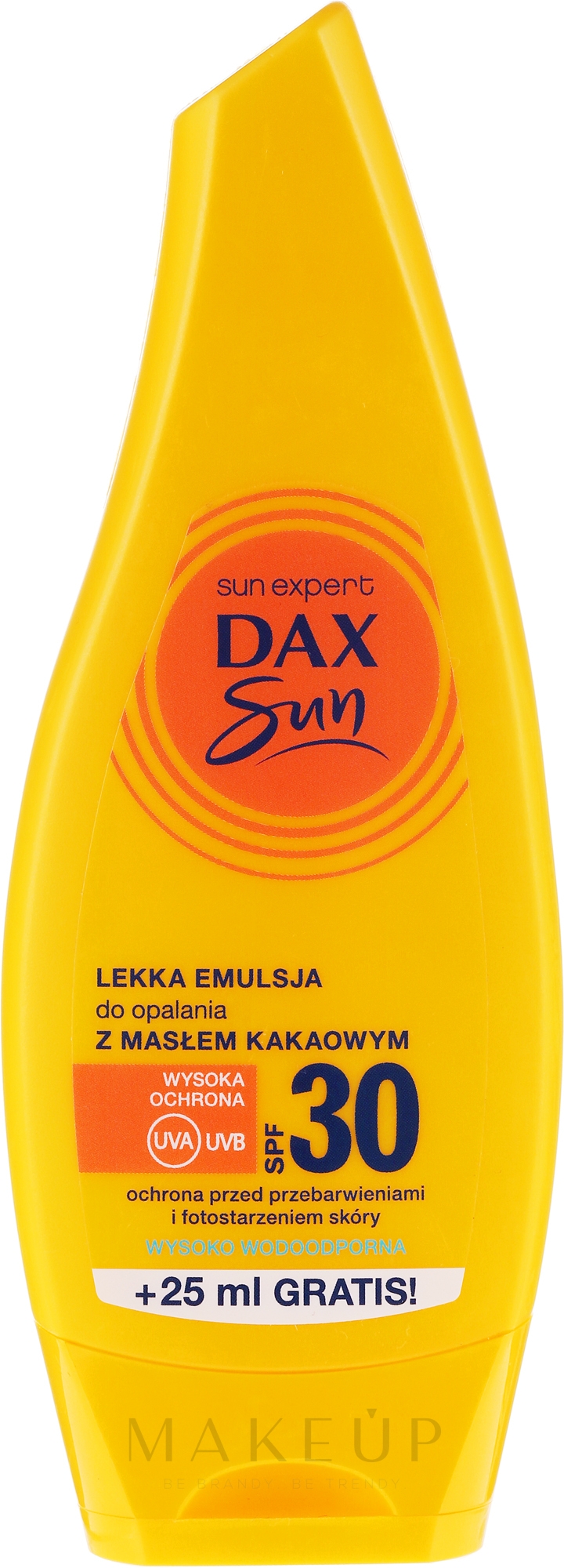 Leichte Bräunungsemulsion mit Kakaobutter - Dax Sun Body Emulsion SPF 30 — Bild 175 ml