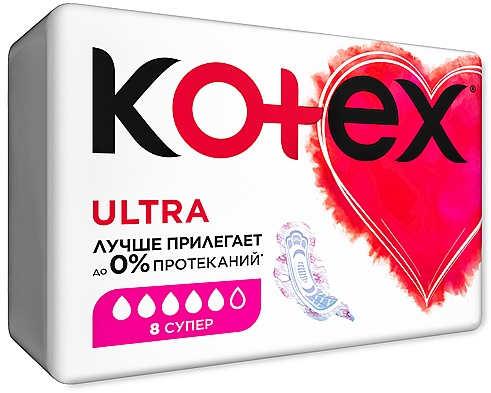 Damenbinden 8 St. - Kotex Ultra Dry Soft Super — Bild N2