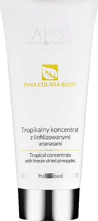 Körperkonzentrat mit gefriergetrockneter Ananas - Apis Professional Pina Colada Body Tropical Concentrate — Bild N1